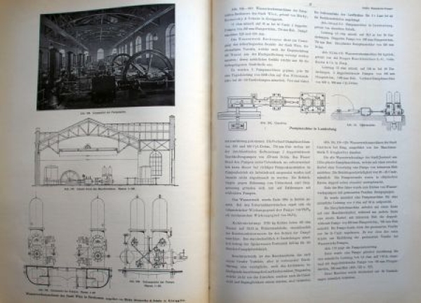 Riedler "Schnell Betrieb Maschinenbetriebe" Engine and Machine technology 1899 (1575)
